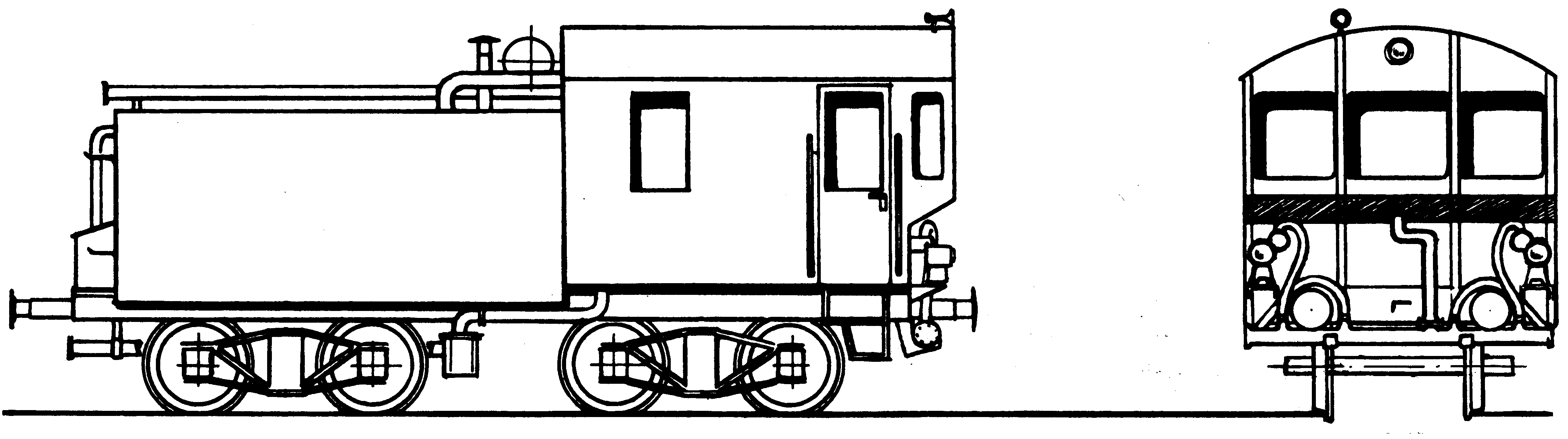 Skizze des Sprengwagens