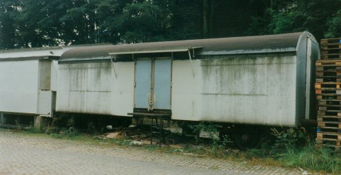 Güterwagen in Solingen-Nord