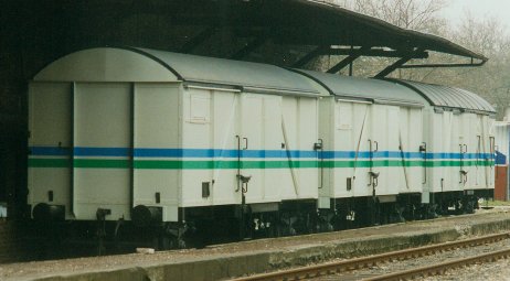 Güterwagen in Solingen-Wald