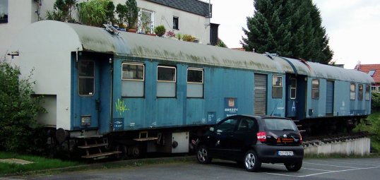 Personenwagen an der Fuhr